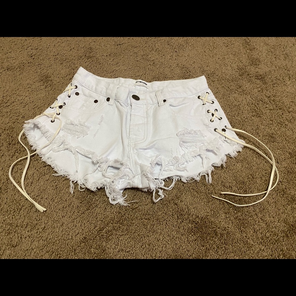 ONE X ONETEASPOON DENIM SHORT